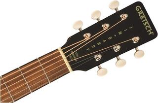 Elektroakustická gitara Gretsch Deltoluxe Parlor Black Top Elektroakustická gitara - 4