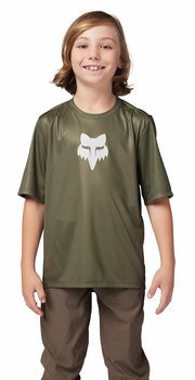 Fietsshirt FOX Youth Ranger Short Sleeve Jersey Jersey Black YS - 3