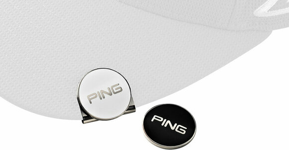 Ping Hat Clip Black/White - Muziker