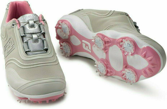 Женски голф обувки Footjoy Aspire BOA Womens Golf Shoes Light Grey US 7 - 2