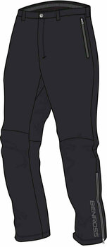 Nepremokavé nohavice Benross Hydro Pro Trousers Blk 32x31 - 4