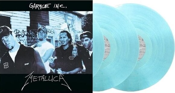 Vinylplade Metallica - Garage Inc. (Fade Blue Coloured) (3 LP) - 2