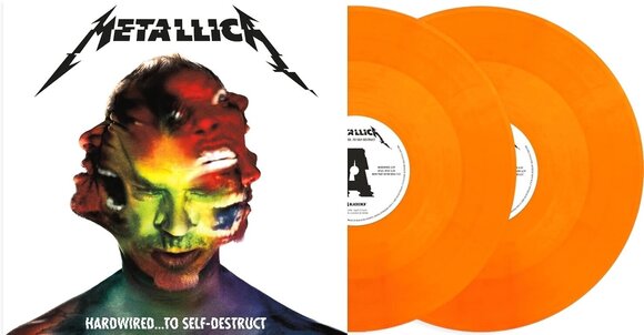 Vinylplade Metallica - Hardwired…To Self-Destruct (Flame Orange Coloured) (2 LP) - 2