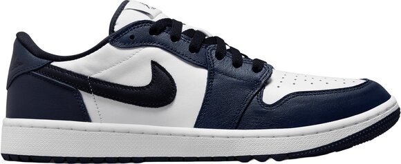 Pantofi de golf pentru bărbați Nike Air Jordan 1 Low G Men Golf Shoes White/Black/Midnight Navy 40,5 - 2
