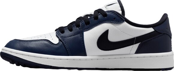 Pánske golfové topánky Nike Air Jordan 1 Low G Men Golf Shoes White/Black/Midnight Navy 40,5 - 3