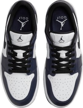 Ανδρικό Παπούτσι για Γκολφ Nike Air Jordan 1 Low G Men Golf Shoes White/Black/Midnight Navy 40,5 - 5