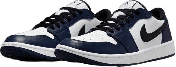 Férfi golfcipők Nike Air Jordan 1 Low G Men Golf Shoes White/Black/Midnight Navy 40,5 - 7