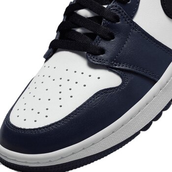 Мъжки голф обувки Nike Air Jordan 1 Low G Men Golf Shoes White/Black/Midnight Navy 40,5 - 8