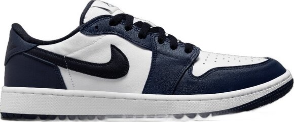 Мъжки голф обувки Nike Air Jordan 1 Low G Men Golf Shoes White/Black/Midnight Navy 41 - 2