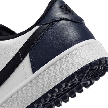 Ανδρικό Παπούτσι για Γκολφ Nike Air Jordan 1 Low G Men Golf Shoes White/Black/Midnight Navy 41 - 9