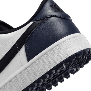 Férfi golfcipők Nike Air Jordan 1 Low G Men Golf Shoes White/Black/Midnight Navy 42 - 9