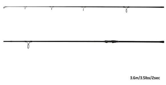 Carp Rod Delphin ARZENAL LS+ 3,85 m 3,5 lb 2 parts - 3