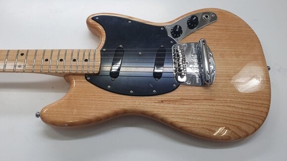 Elektromos gitár Fender Ben Gibbard Mustang Natural (Használt ) - 2