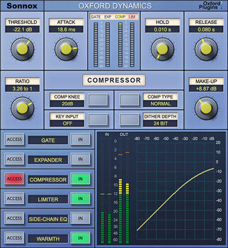 Effect Plug-In Sonnox Mastering (Native) (Digital product) - 2