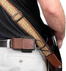 Guitar strap Levy's Deluxe Wireless Pack  Guitar strap Brown - 3