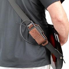 Guitar strap Levy's Deluxe Wireless Pack  Guitar strap Brown - 4