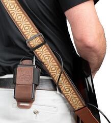 Guitar strap Levy's Deluxe Wireless Pack  Guitar strap Brown - 5