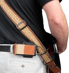 Guitar strap Levy's Deluxe Wireless Pack  Tan Guitar strap - 3