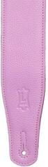 Каишка за китара Levy's Pastel Leather Spring Orchid Каишка за китара - 2