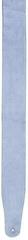 Guitar strap Levy's Pastel Leather Periwinkle Guitar strap - 3