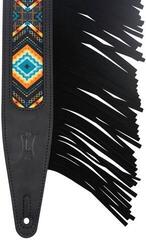 Tracolla per chitarra Levy's Crazy Horse Outlaw Black Tracolla per chitarra - 1