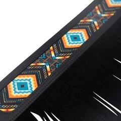 Tracolla per chitarra Levy's Crazy Horse Outlaw Black Tracolla per chitarra - 3