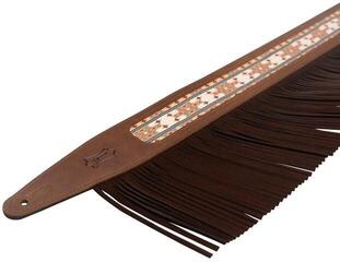 Guitar strap Levy's Crazy Horse Outlaw Brown Guitar strap - 3