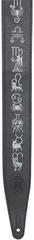 Guitar strap Levy's Celestial Beings  Black Guitar strap - 1