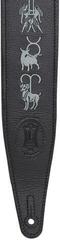 Guitar strap Levy's Celestial Beings  Black Guitar strap - 2