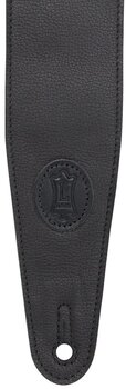 Leather guitar strap Levys MGS44ST3-BLK-HNY Leather guitar strap Black & Honey - 3