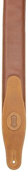 Leather guitar strap Levys MGS80CS-TAN-SND Leather guitar strap Tan - 2