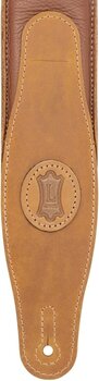 Leather guitar strap Levys MGS80CS-TAN-SND Leather guitar strap Tan - 4