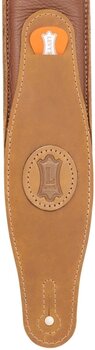 Leather guitar strap Levys MGS80CS-TAN-SND Leather guitar strap Tan - 5