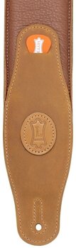 Leather guitar strap Levys MGS83CS-TAN-SND Leather guitar strap Tan - 4