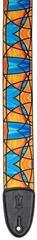 Колан за китара Levy's Stained Glass Blue & Orange Колан за китара - 1