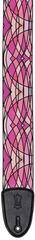 Колан за китара Levy's Stained Glass  Pink Колан за китара - 1