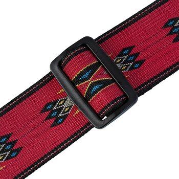 Textile guitar strap Levys MSSN80-RED - 3