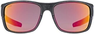 Okulary rowerowe UVEX ESNLT Spirit Black Mat/Mirror Red Okulary rowerowe - 3