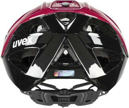 Cyklistická helma UVEX Quatro Red/Black 52-57 Cyklistická helma - 5