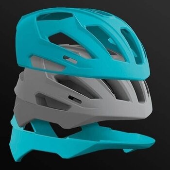 Bike Helmet UVEX Finale 2.0 Deep Space/Azure Matt 52-57 Bike Helmet - 6