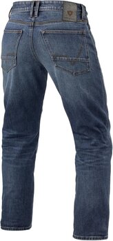 Motoros farmernadrágok Rev'it! Jeans Lombard 3 RF Medium Blue Stone 32/30 Motoros farmernadrágok - 2