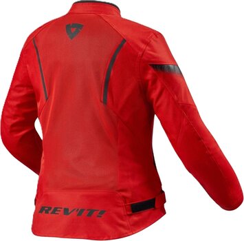 Tekstiljakke Rev'it! Jacket Control Air H2O Ladies Red/Black 34 Tekstiljakke - 2