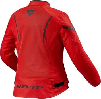 Textiele jas Rev'it! Jacket Control Air H2O Ladies Red/Black 38 Textiele jas - 2