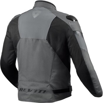 Textiljacke Rev'it! Jacket Control H2O Grey/Black 2XL Textiljacke - 2