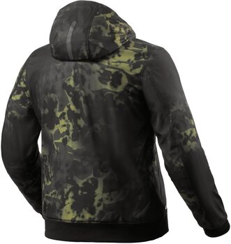 Blouson textile Rev'it! Jacket Saros WB Black/Dark Green 3XL Blouson textile - 2