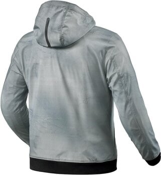 Textile Jacket Rev'it! Jacket Saros WB Grey/Dark Grey L Textile Jacket - 2