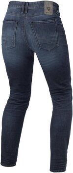 Motoros farmernadrágok Rev'it! Jeans Carlin SK Dark Blue W28/L34 Motoros farmernadrágok - 2