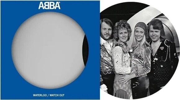 Δίσκος LP Abba - 7-Waterloo / Watch Out (Picture Disc) (Limited Edition) (Anniversary Edition) (7" Vinyl) - 2