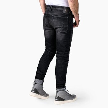 Motoros farmernadrágok Rev'it! Jeans Moto 2 TF Dark Grey W33/L32 Motoros farmernadrágok - 6