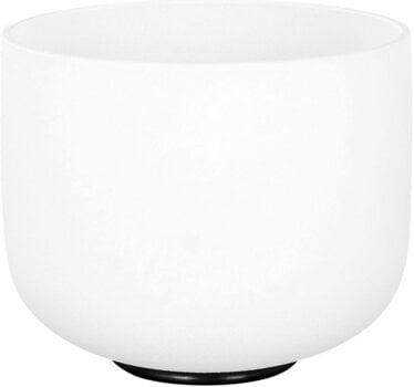Percussion für Musiktherapie Sela 8" Crystal Singing Bowl Frosted 440 Hz G incl. 1 Wood Mallet - 2